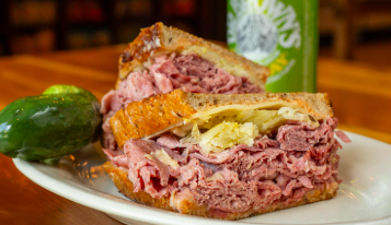 Katzinger's Delicatessen signature dishes Katzinger's Reuben
Macaroni Salad
Classic Knish